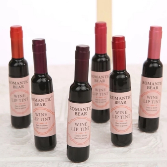 3/15  Wine shaped Lip Tint  Containers New - Picture 16 of 16